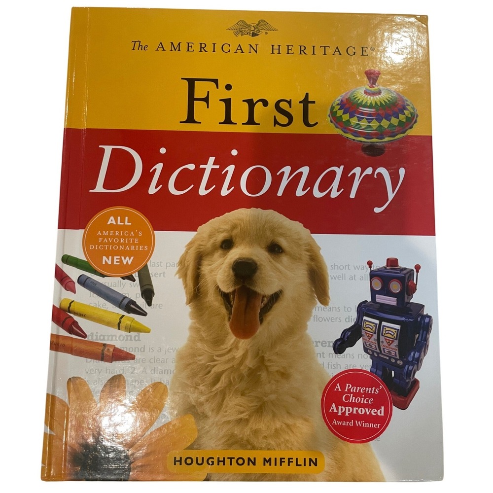 Houghton Mifflin American Heritage First Dictionary Kids Multicolor Hardcover